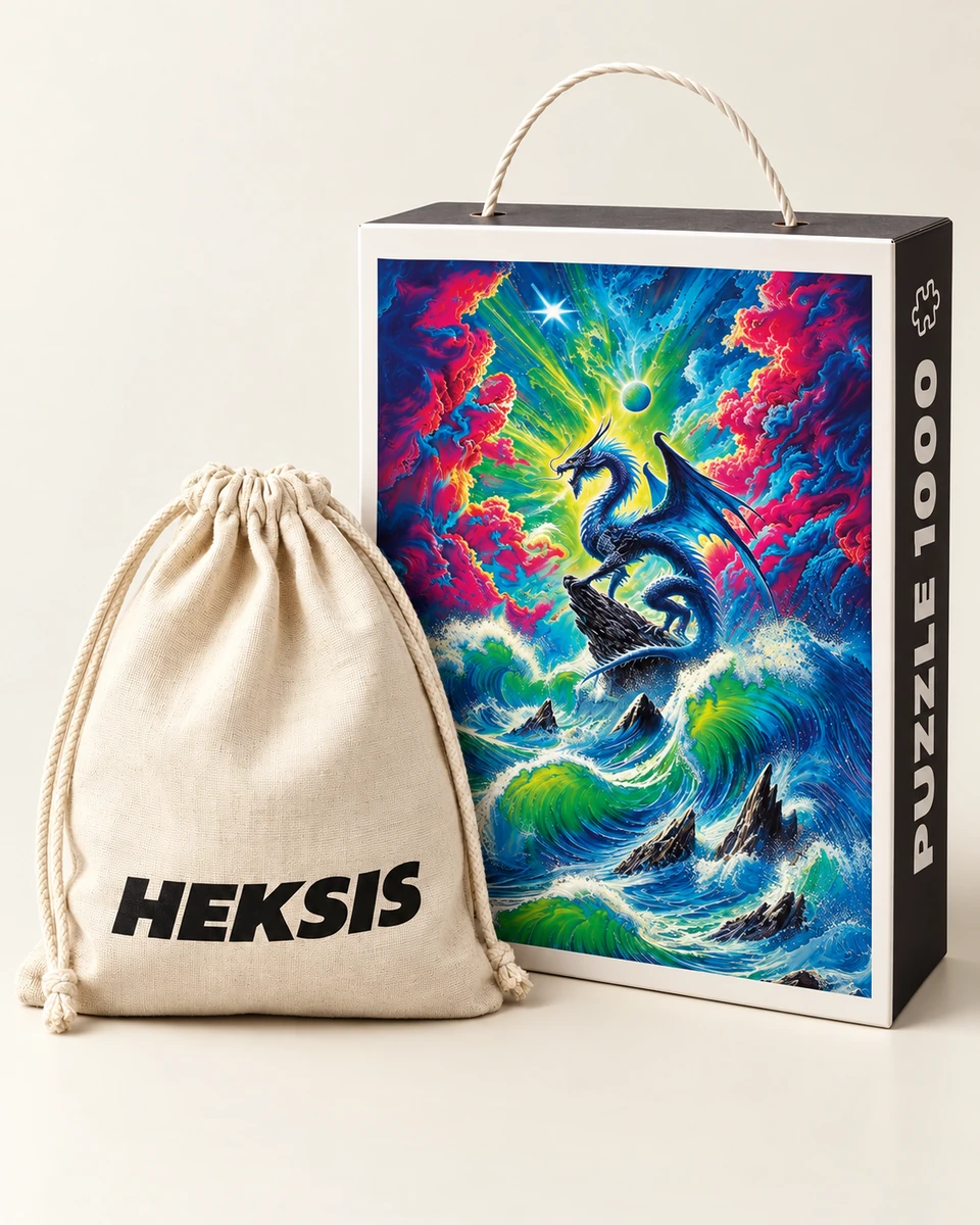Sea of Fury — coffret de puzzle Heksis avec pochette en coton